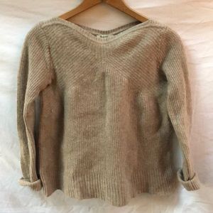Tan Madewell sweater